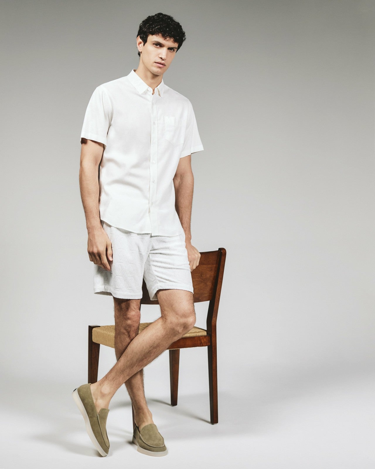7Diamonds Bradhurst Linen Short Sleeve Shirt