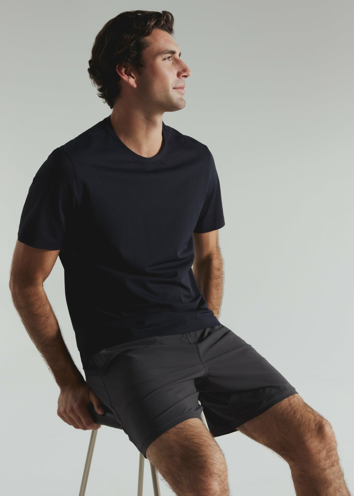 7Diamonds Sutherland Seersucker Stretch Tee