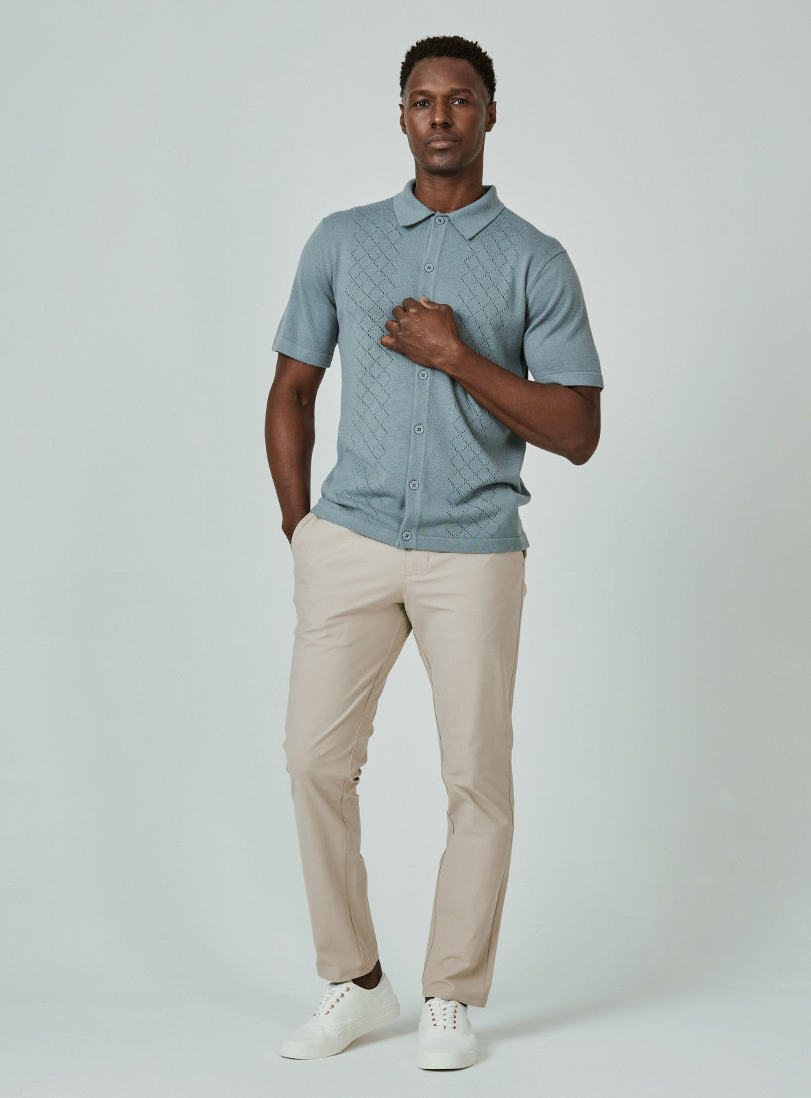 7Diamonds Venice Knit Polo