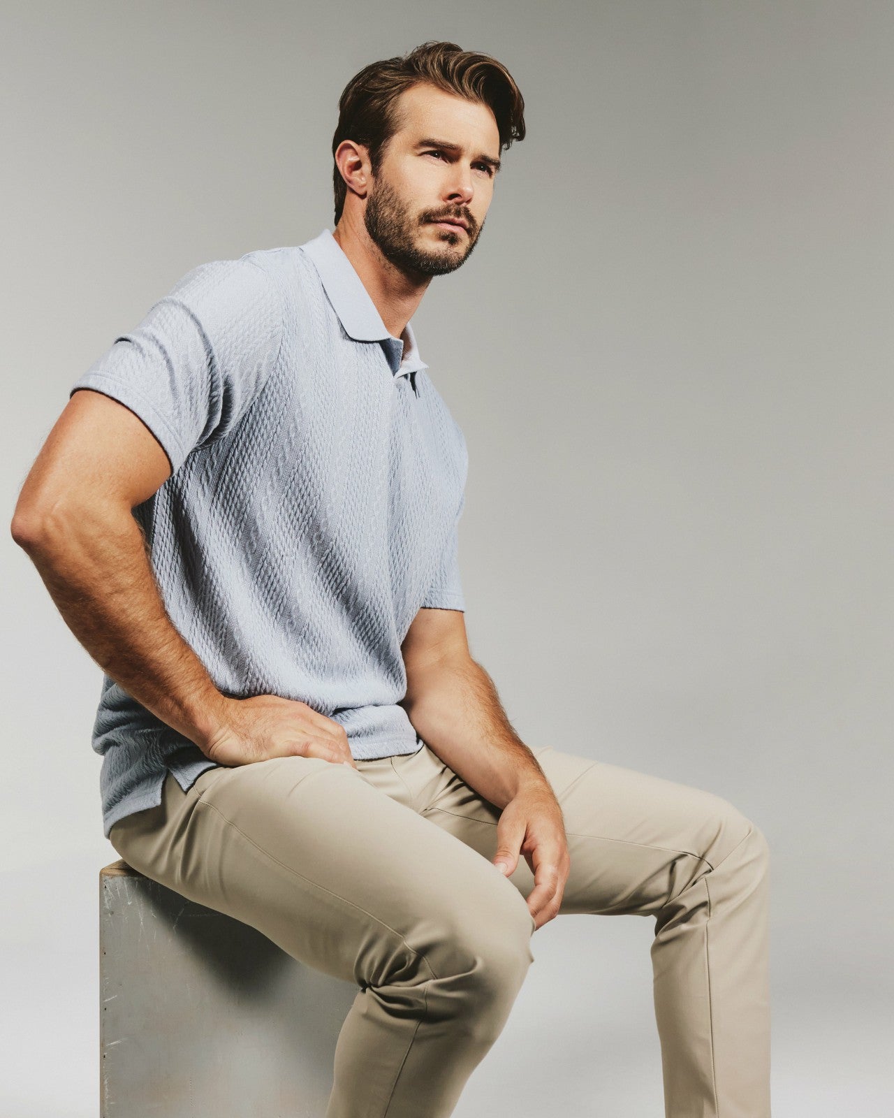 7Diamonds Zayne Knit Polo