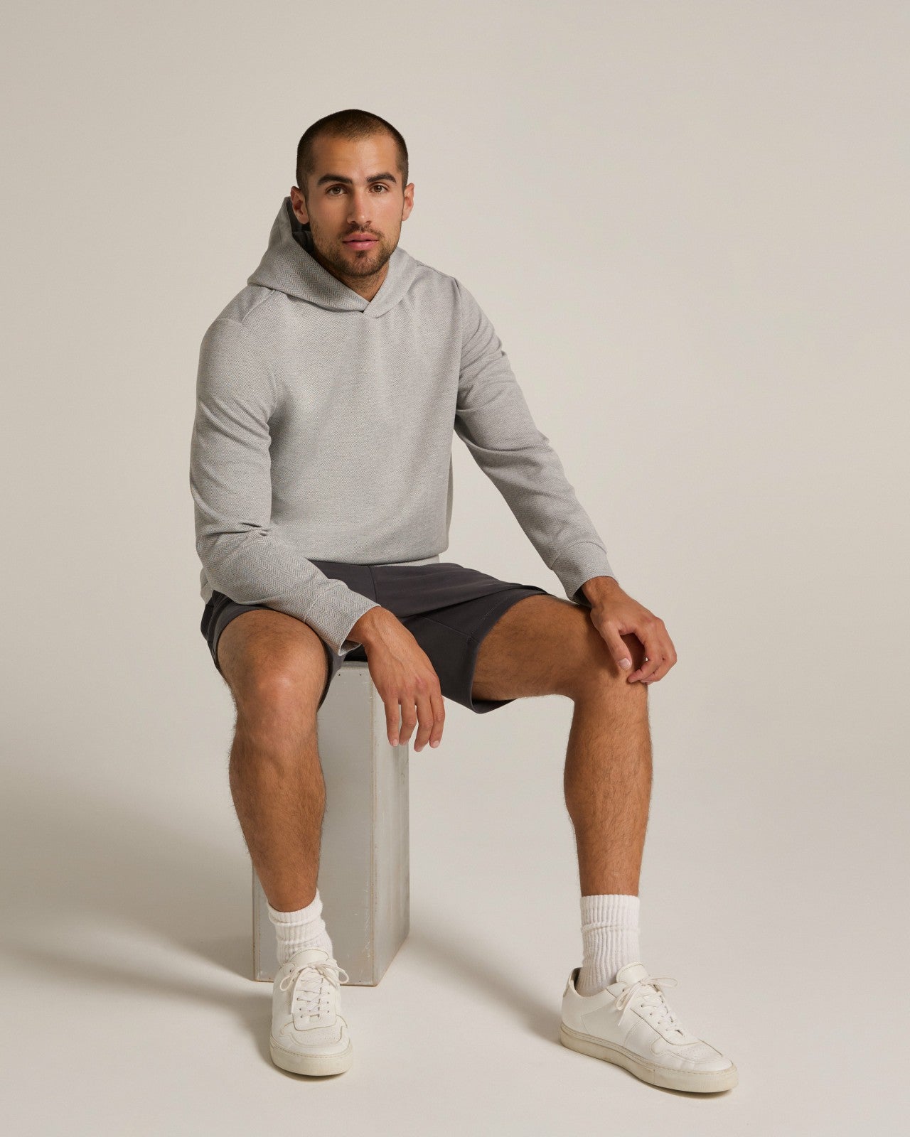 7Diamonds Roarke Herringbone Hoodie