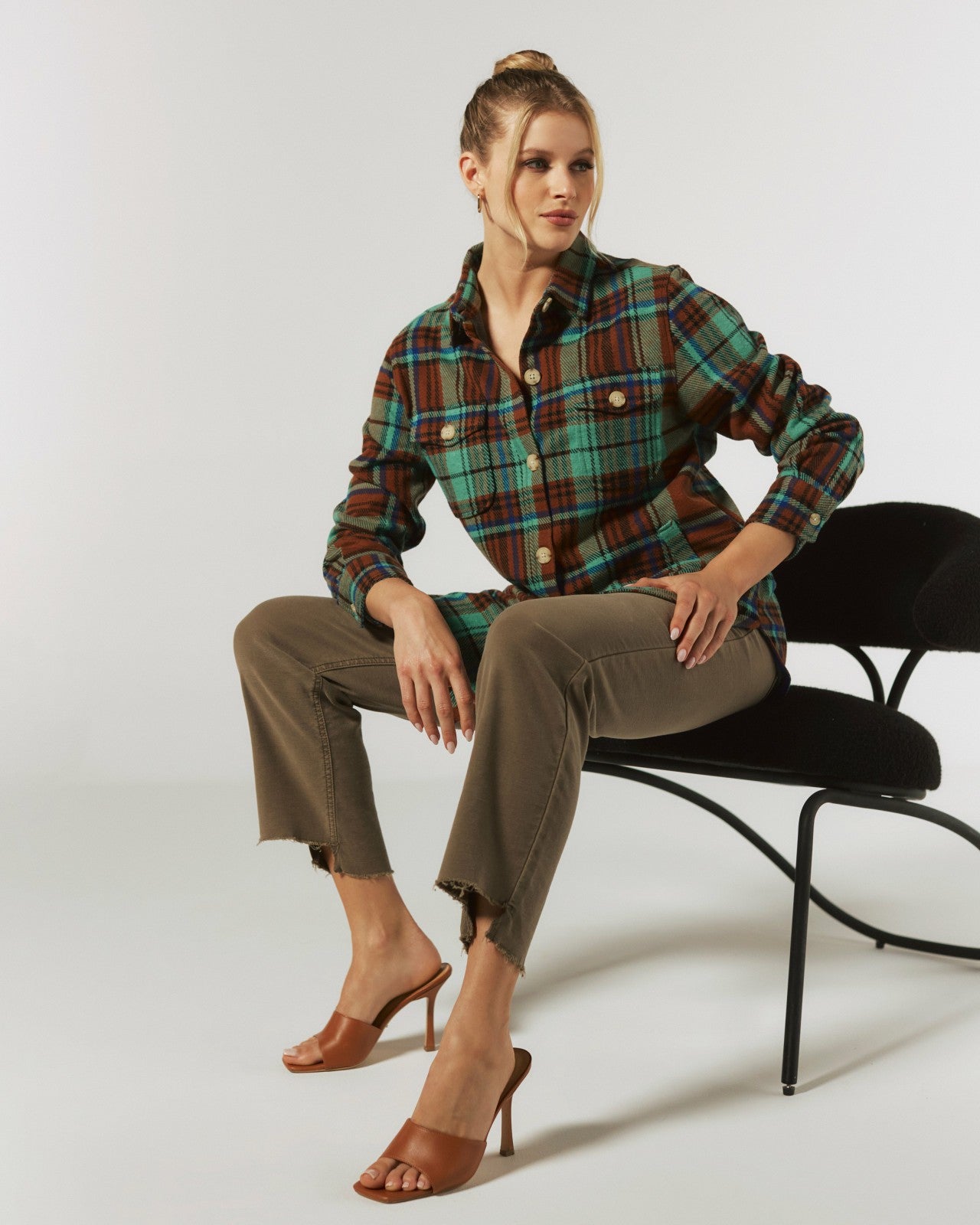 7Diamonds Generation™ Plaid Shacket