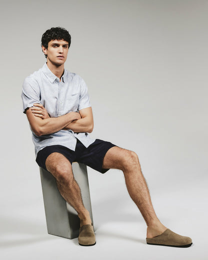 7Diamonds Fontaine Linen Short Sleeve Shirt