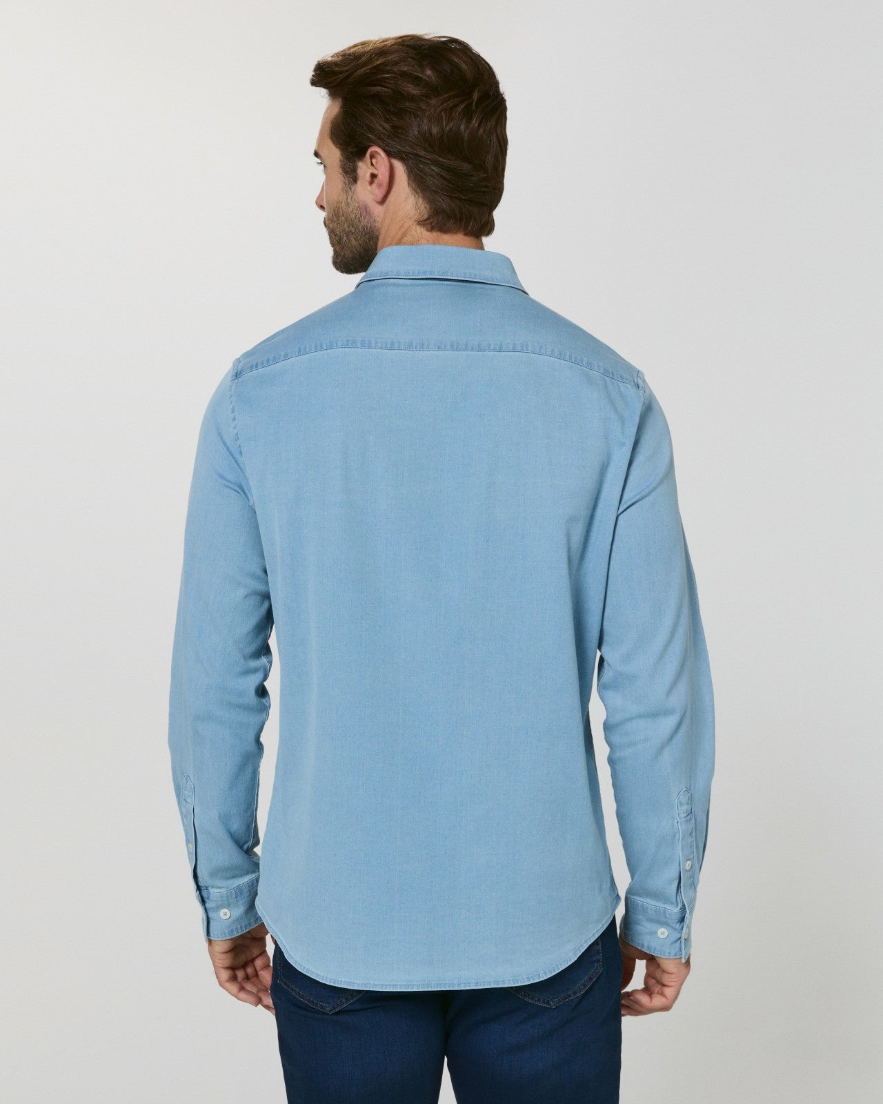 7Diamonds Bozeman Denim Long Sleeve Shirt