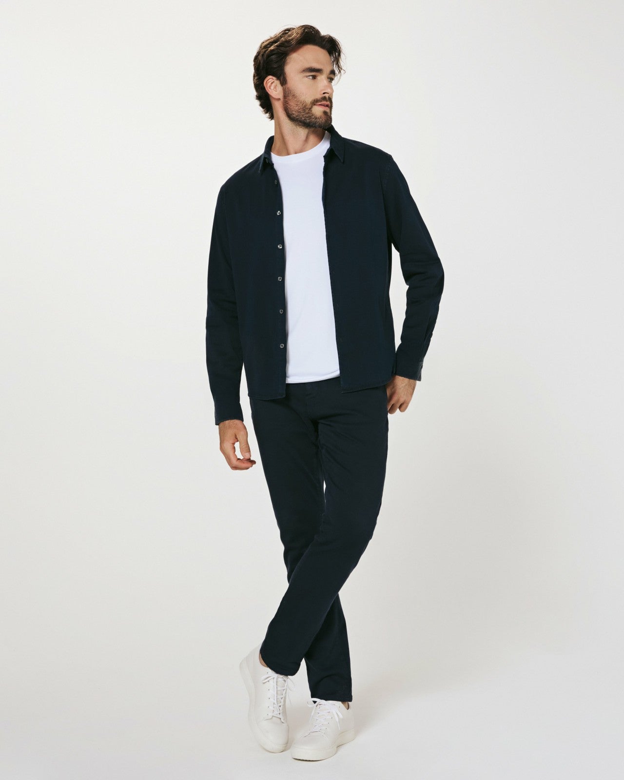 7Diamonds Bozeman Denim Long Sleeve Shirt
