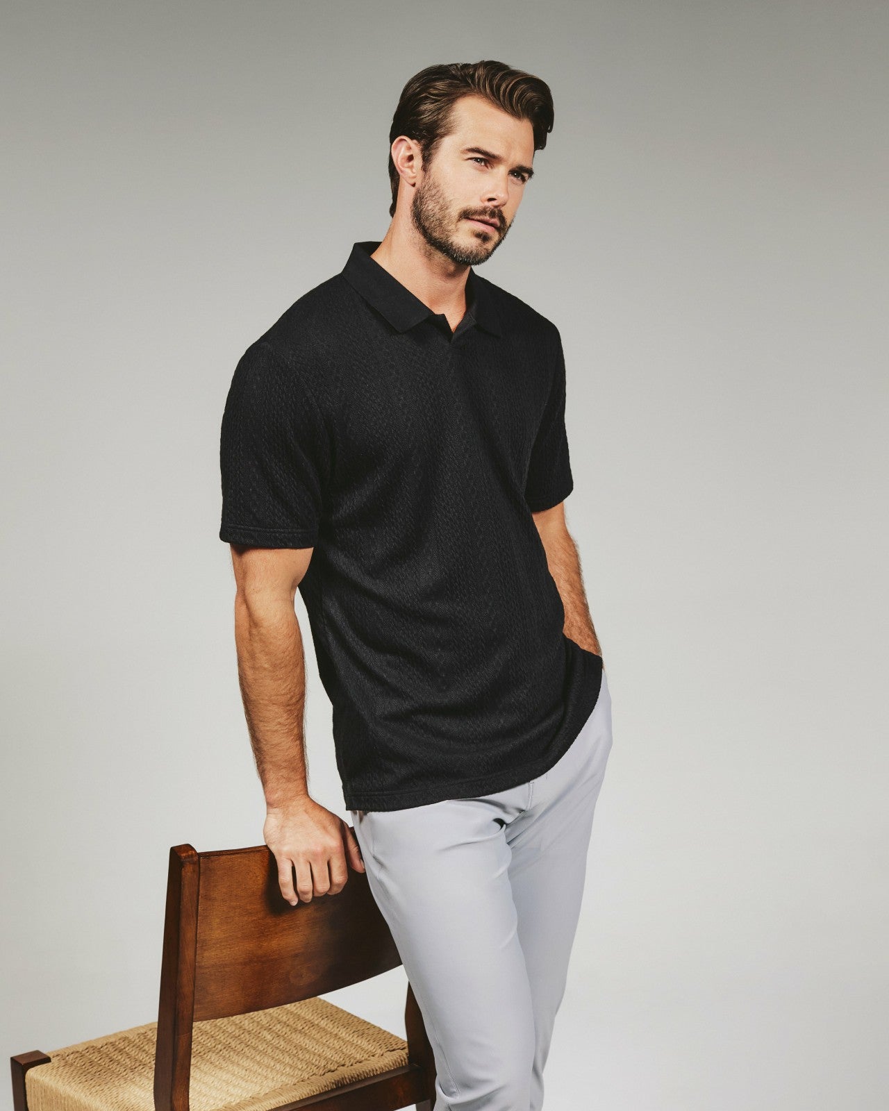 7Diamonds Zayne Knit Polo