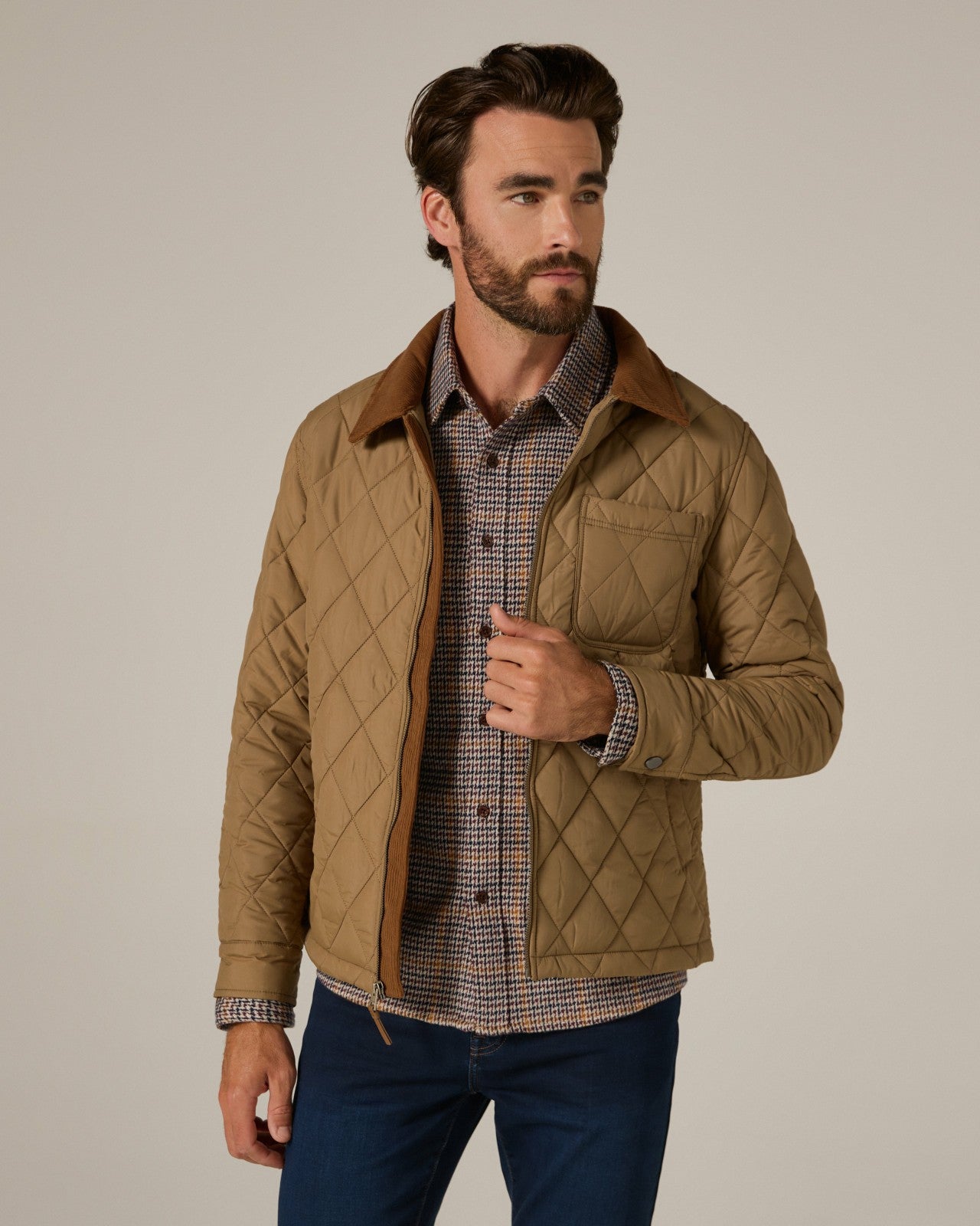 7Diamonds Conway Quilted Jacket