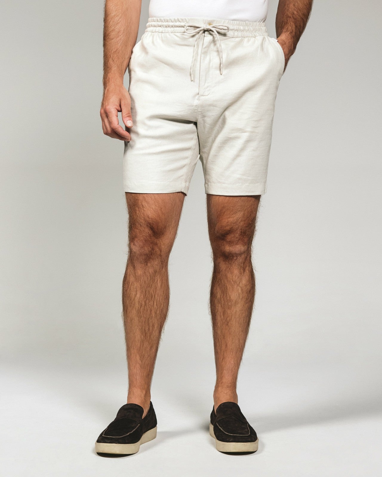 7Diamonds Driftwood Linen Short