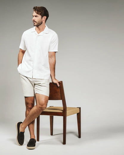 7Diamonds Driftwood Linen Short