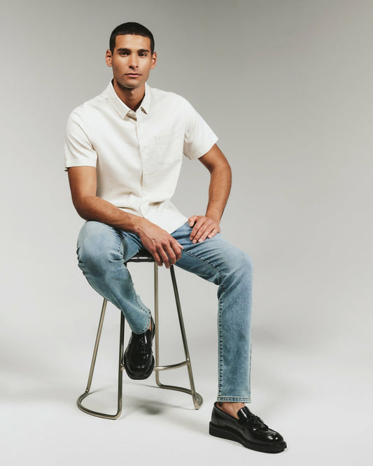 7Diamonds Bradhurst Linen Short Sleeve Shirt