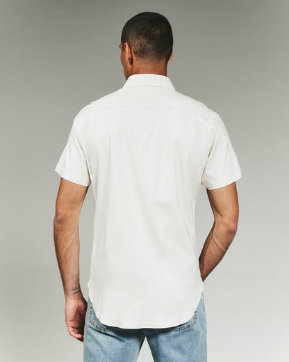 7Diamonds Bradhurst Linen Short Sleeve Shirt
