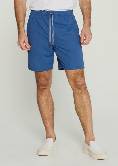 7Diamonds Sutherland Seersucker Stretch Swim Trunk