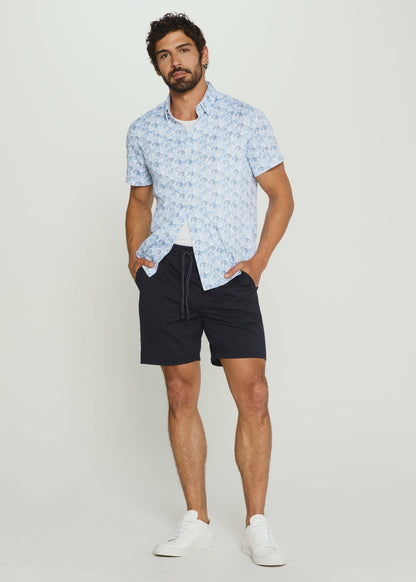 7Diamonds Sutherland Seersucker Stretch Swim Trunk