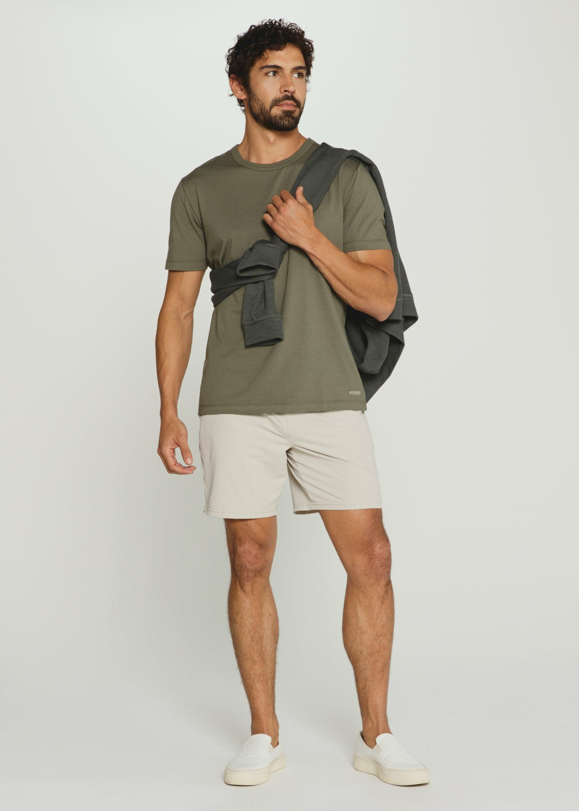 7Diamonds Sutherland Seersucker Stretch Swim Trunk
