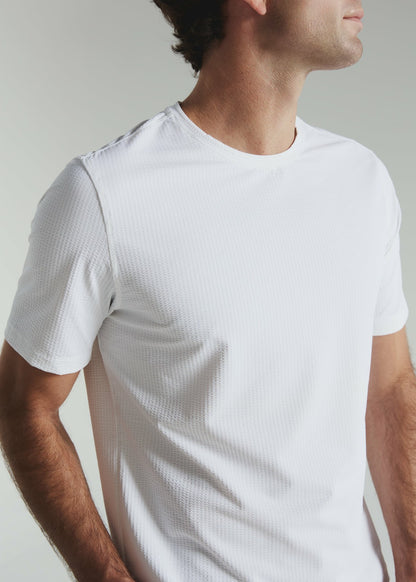 7Diamonds Sutherland Seersucker Stretch Tee