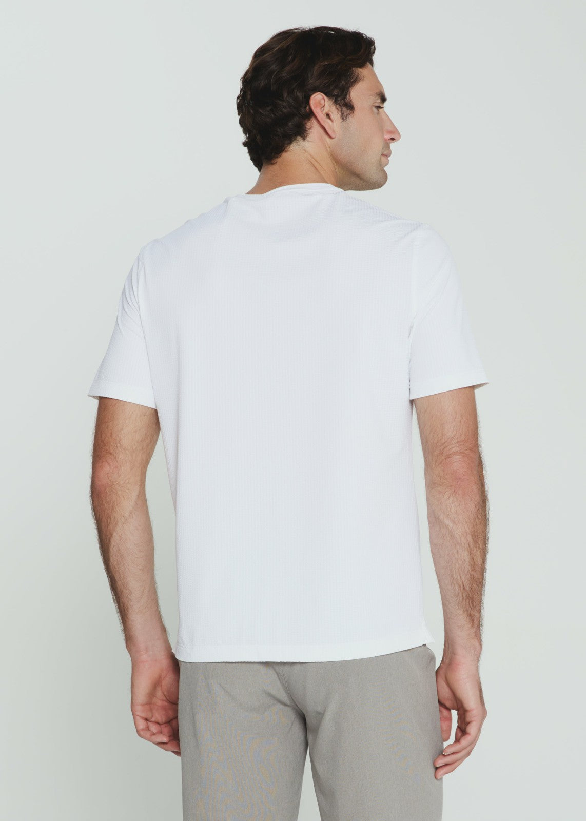 7Diamonds Sutherland Seersucker Stretch Tee