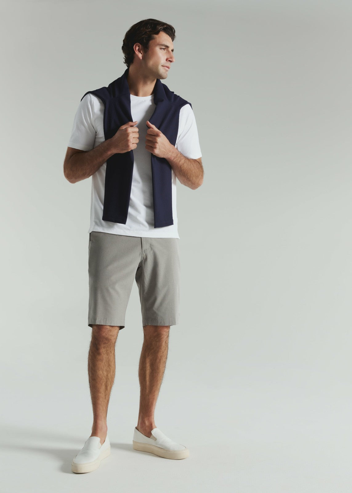 7Diamonds Sutherland Seersucker Stretch Tee