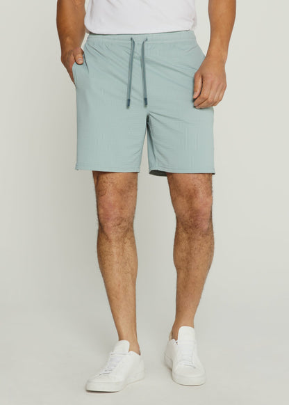 7Diamonds Sutherland Seersucker Stretch Swim Trunk