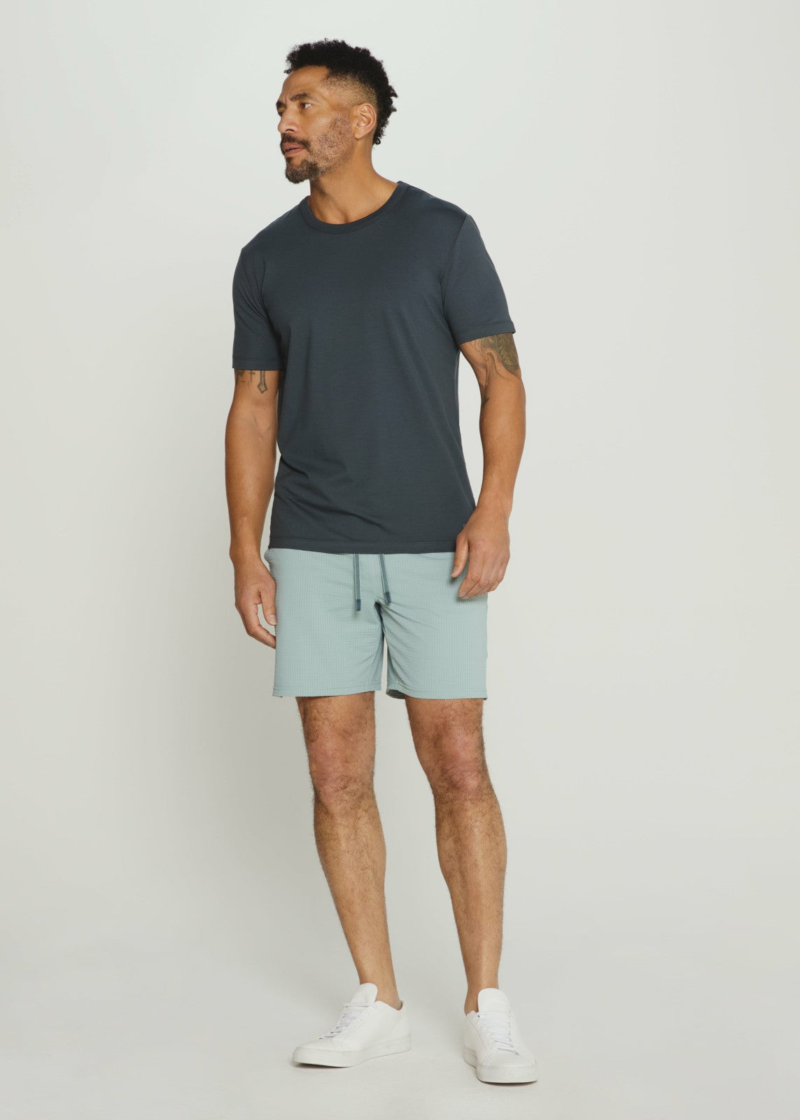 7Diamonds Sutherland Seersucker Stretch Swim Trunk