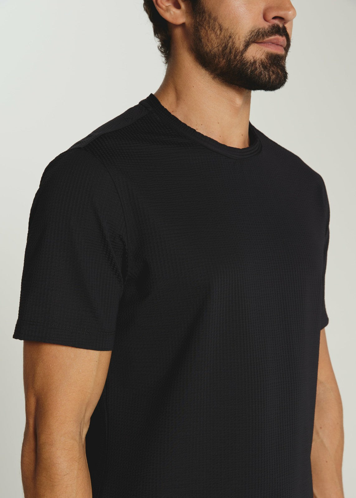 7Diamonds Sutherland Seersucker Stretch Tee