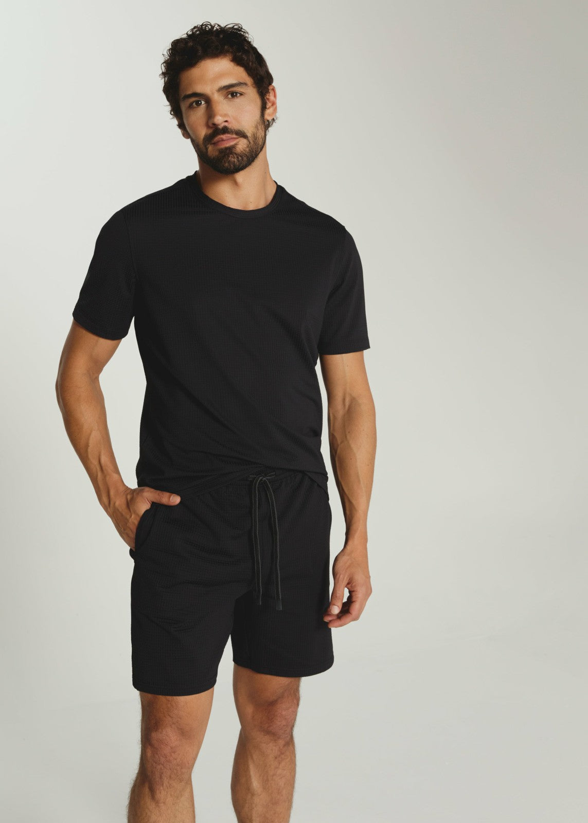 7Diamonds Sutherland Seersucker Stretch Tee