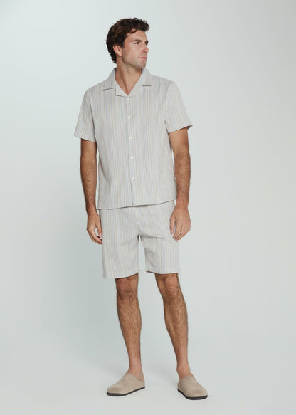 7Diamonds The Verve Striped Short
