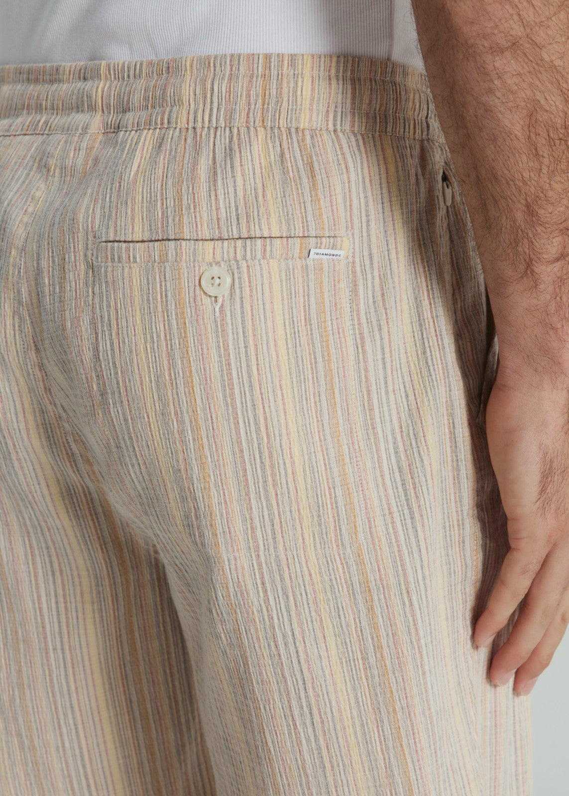 7Diamonds The Verve Striped Short