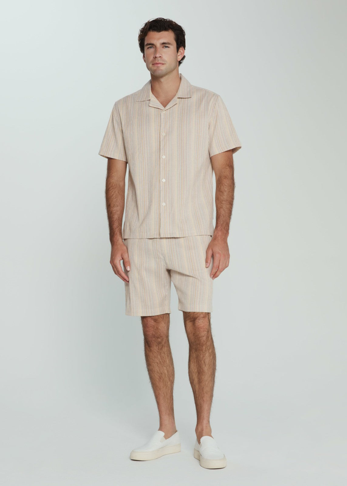 7Diamonds The Verve Striped Short