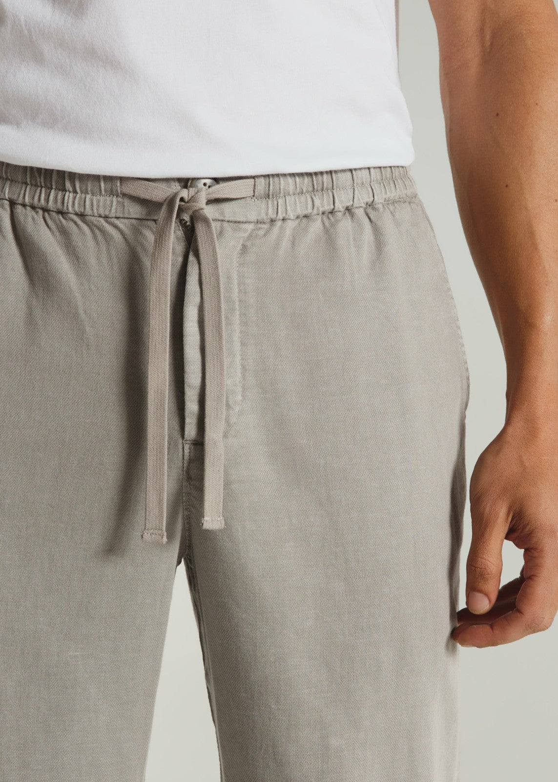 7Diamonds Laguna Stretch Linen Drawstring Pant