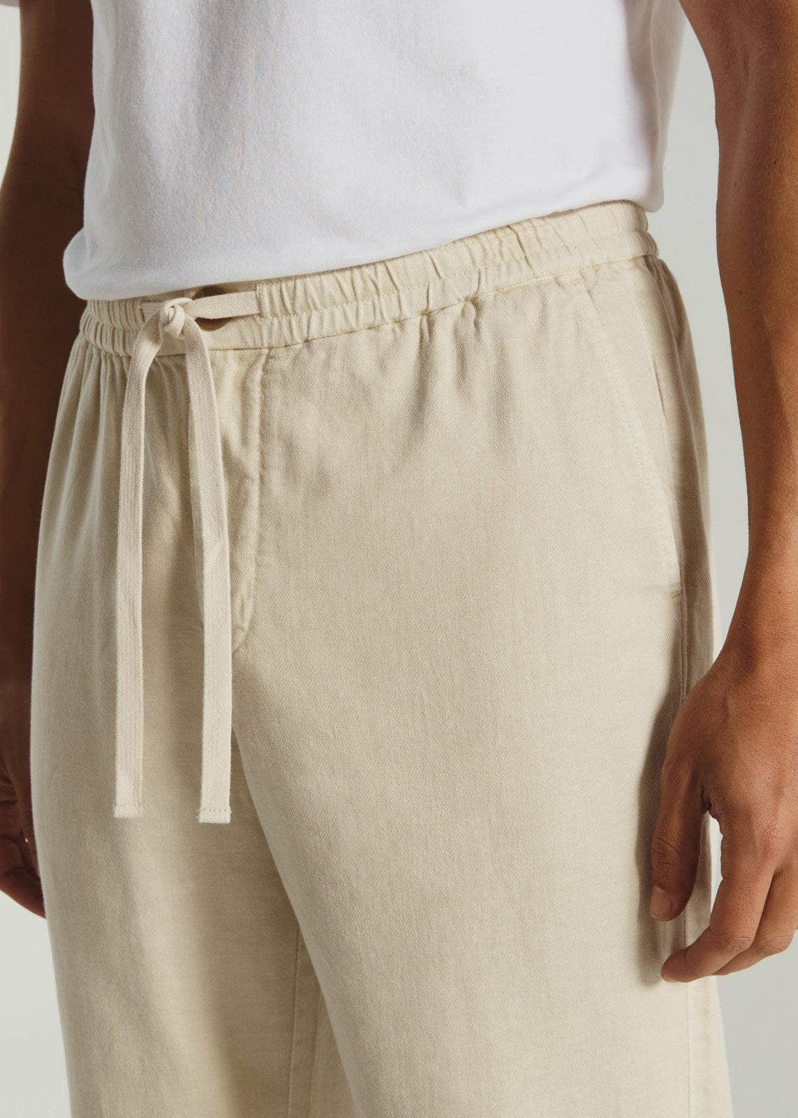7Diamonds Laguna Stretch Linen Drawstring Pant