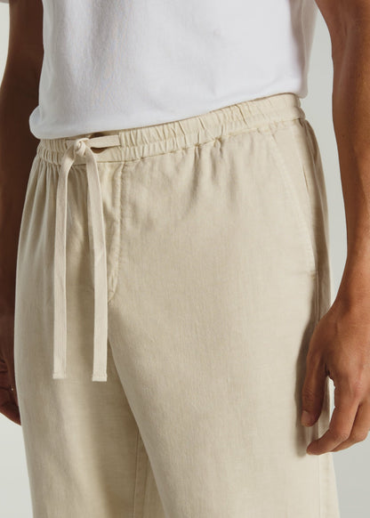 7Diamonds Laguna Stretch Linen Drawstring Pant