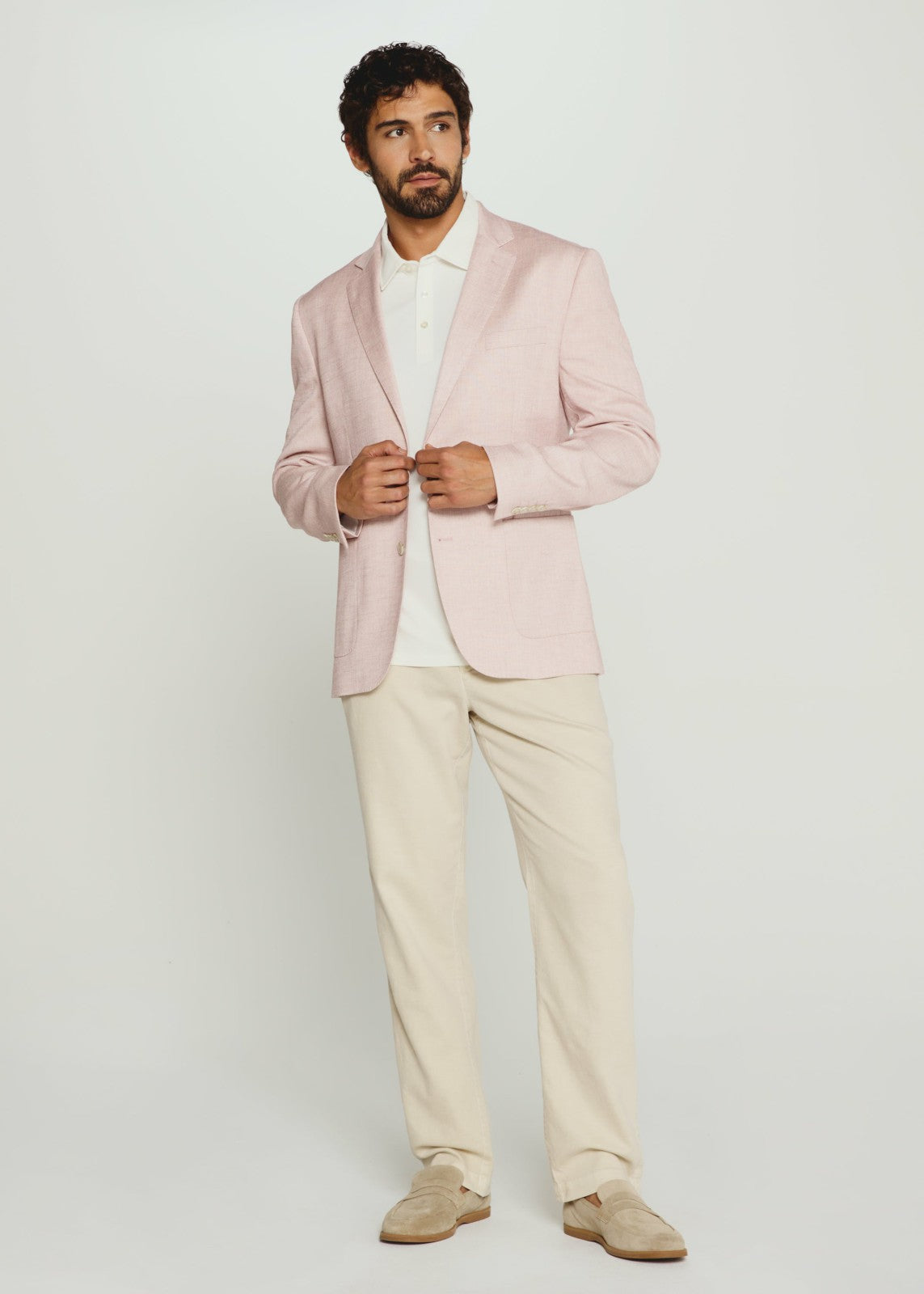 7Diamonds Laguna Stretch Linen Drawstring Pant