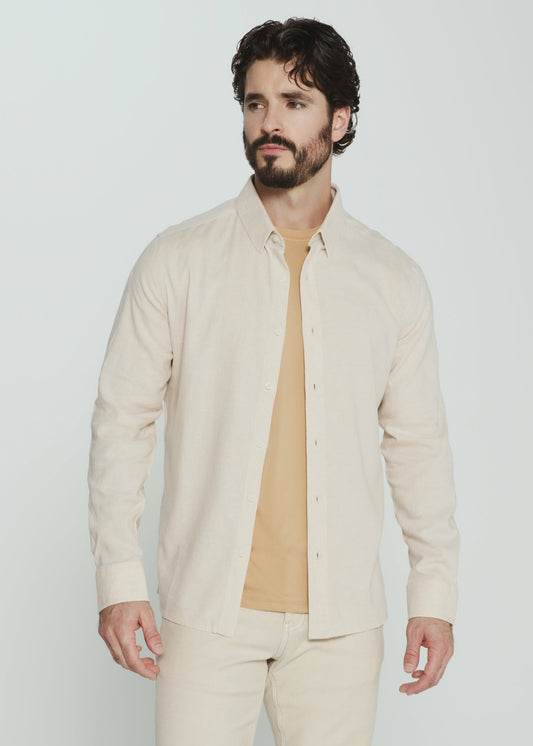 7Diamonds Oasis Linen Long Sleeve Shirt
