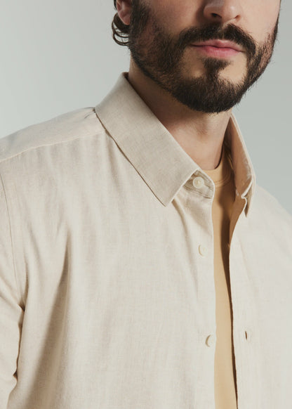 7Diamonds Oasis Linen Long Sleeve Shirt
