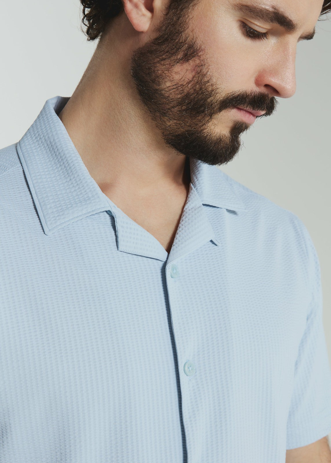 7Diamonds Sutherland Seersucker Stretch Camp Shirt
