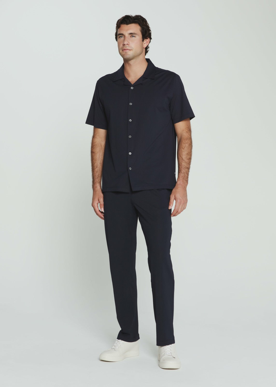 7Diamonds Sutherland Seersucker Stretch Camp Shirt