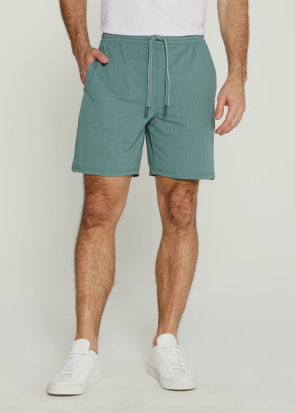 7Diamonds Sutherland Seersucker Stretch Swim Trunk