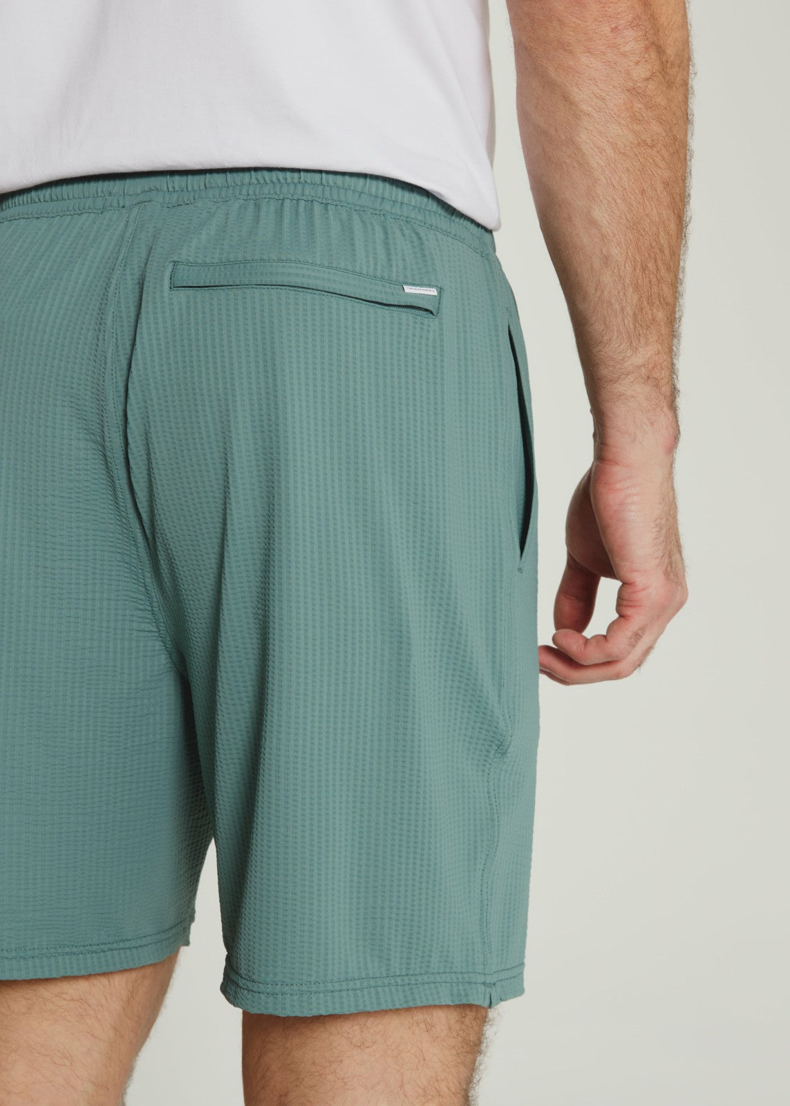 7Diamonds Sutherland Seersucker Stretch Swim Trunk