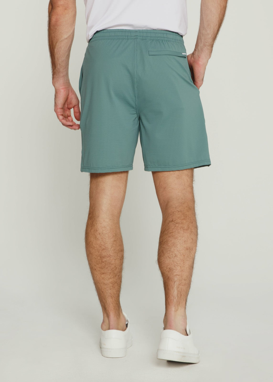 7Diamonds Sutherland Seersucker Stretch Swim Trunk