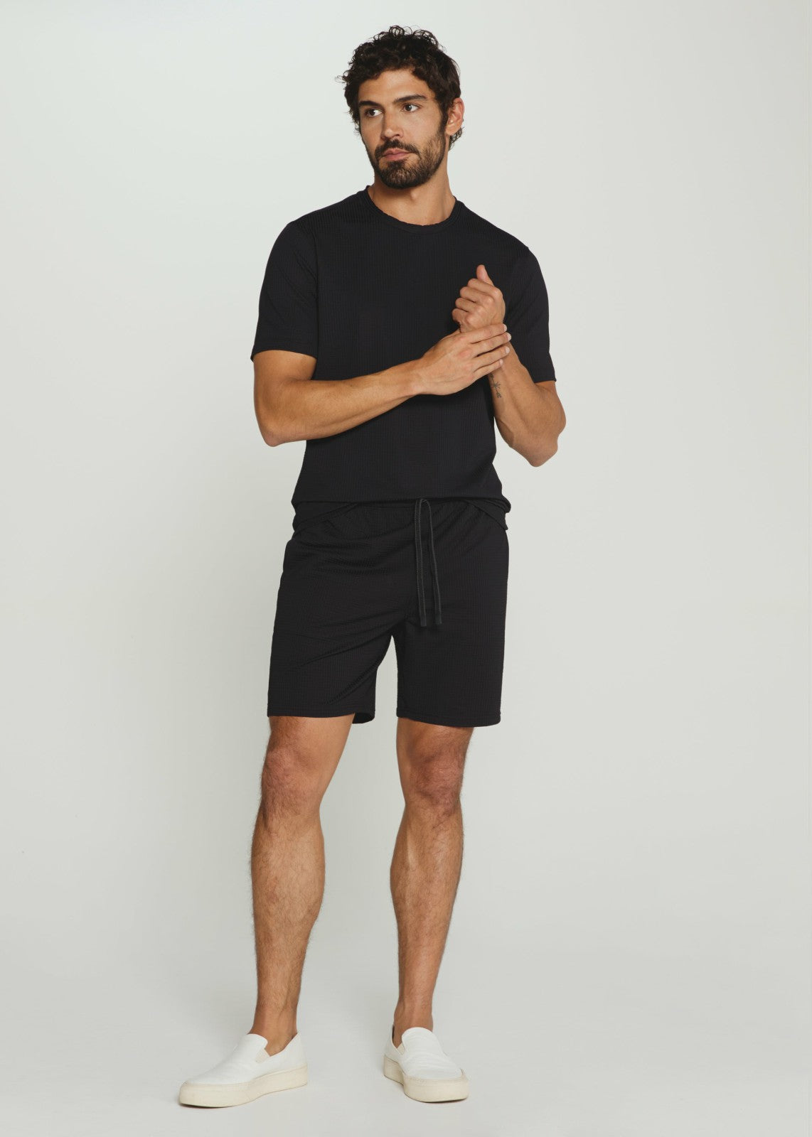 7Diamonds Sutherland Seersucker Stretch Swim Trunk