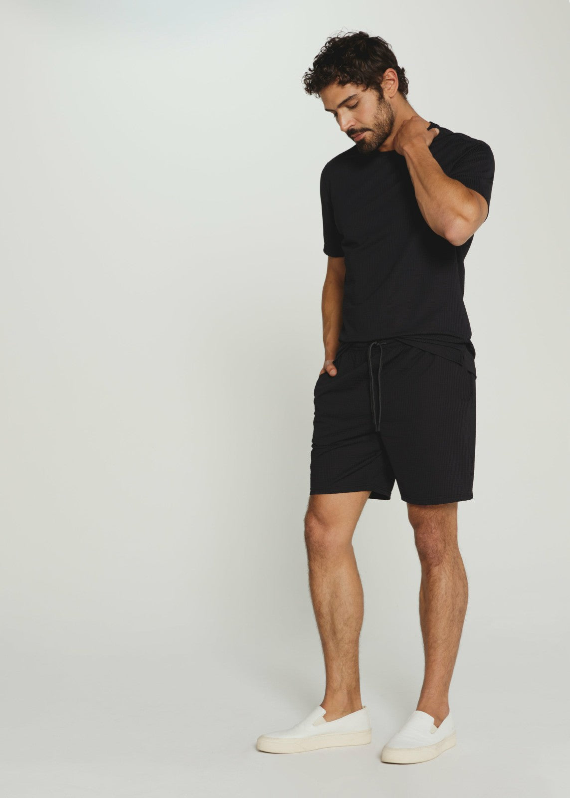 7Diamonds Sutherland Seersucker Stretch Swim Trunk