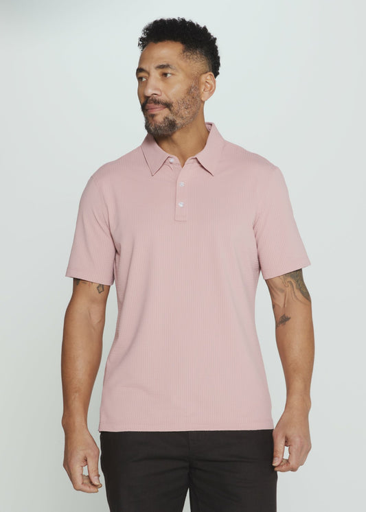 7Diamonds Sutherland Seersucker Stretch Polo