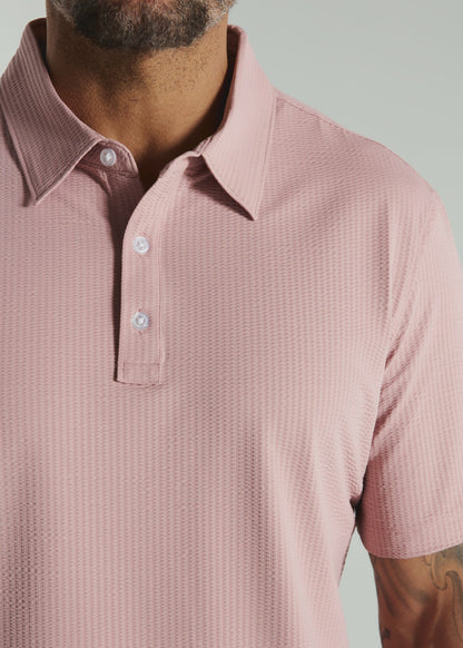 7Diamonds Sutherland Seersucker Stretch Polo