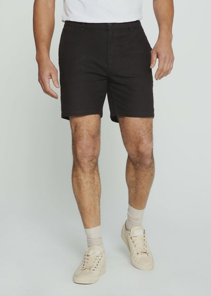 7Diamonds Laguna 6" Stretch Linen Short