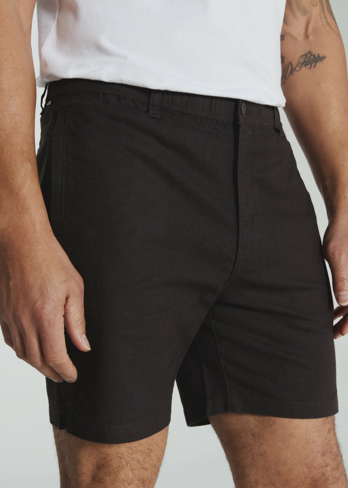 7Diamonds Laguna 6" Stretch Linen Short