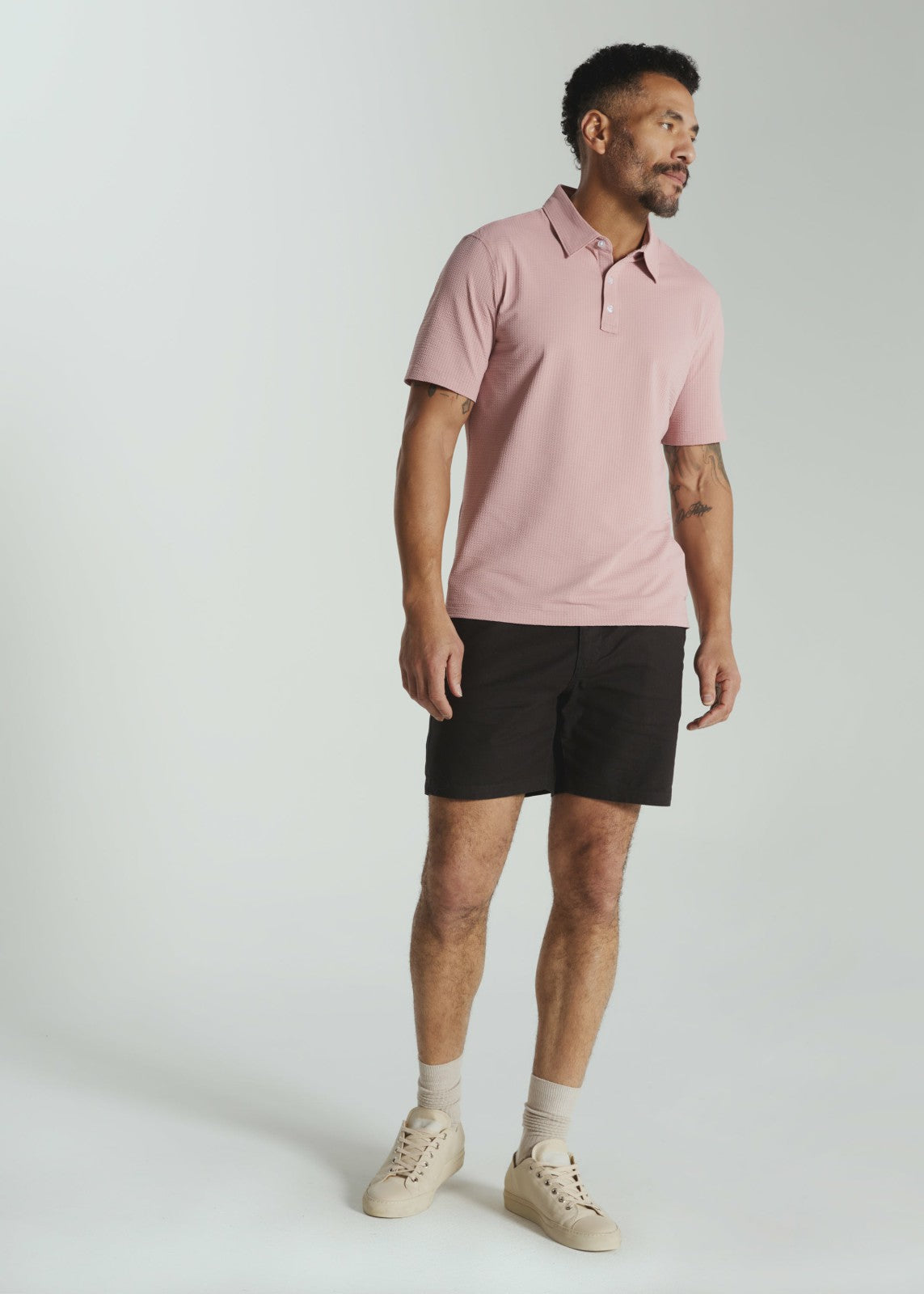 7Diamonds Laguna 6" Stretch Linen Short
