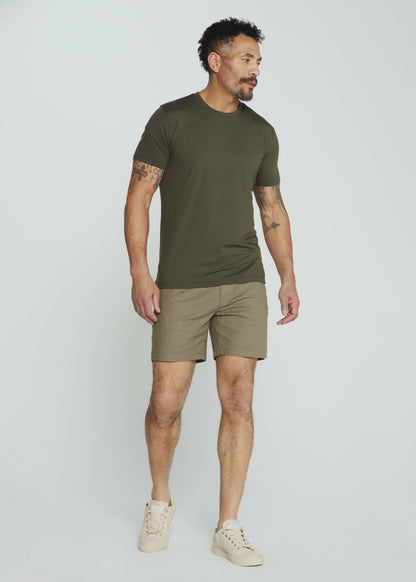 7Diamonds Laguna 6" Stretch Linen Short