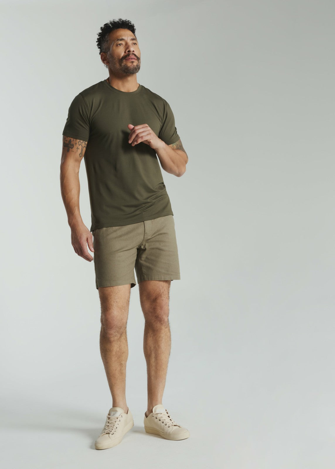 7Diamonds Laguna 6" Stretch Linen Short