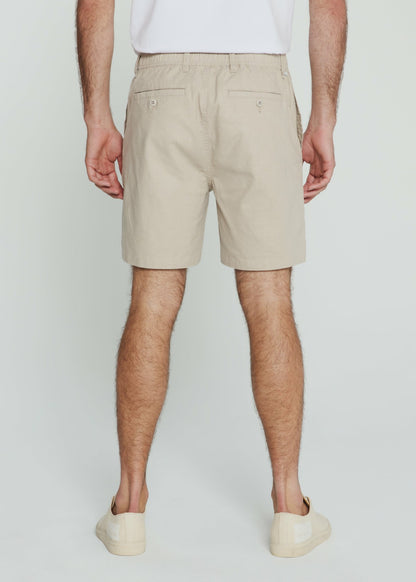 7Diamonds Laguna 6" Stretch Linen Short