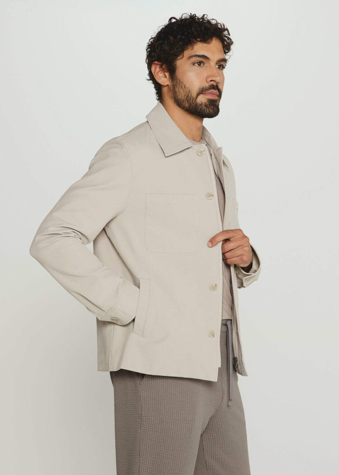 7Diamonds Baron Button Front Jacket